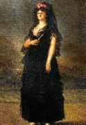 Agustin Esteve Portrait of Maria Luisa of Parma oil